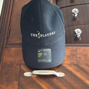 Nike Black THE PLAYERS Golf Cap with Gold Accent